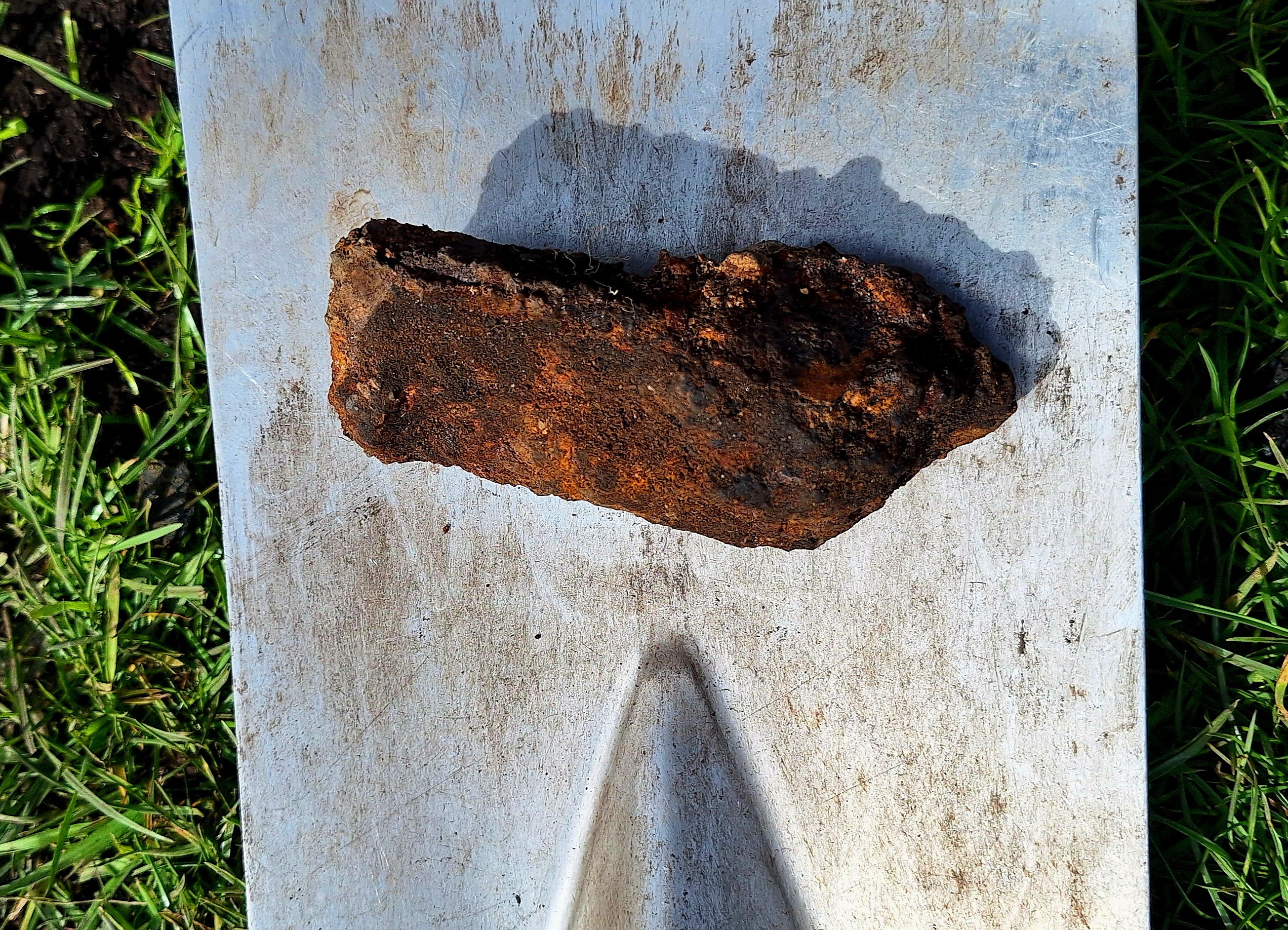 Morning excavation