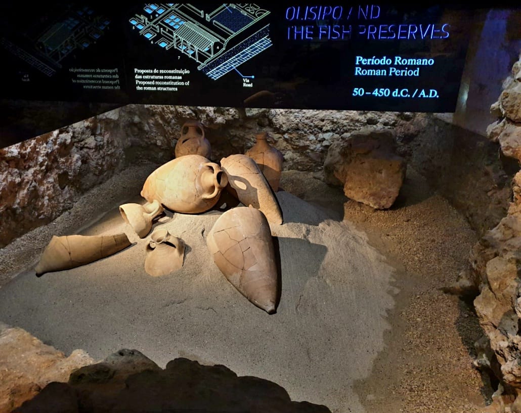 Roman Olisipo ruins